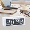 Risegun DIY Digital Clock Kit 4 Digit LED Clock Electronic