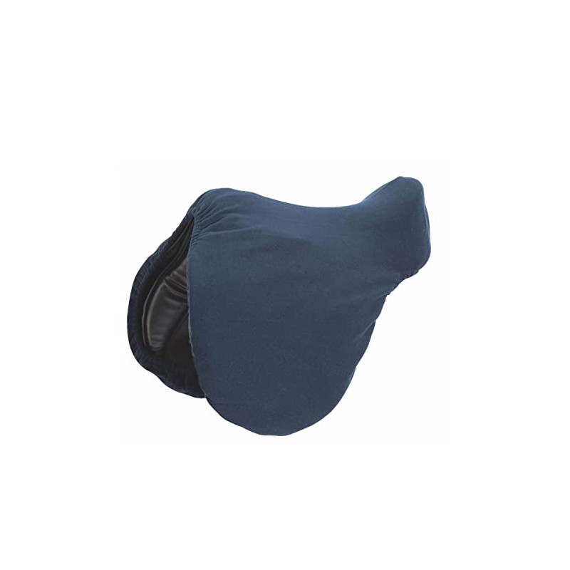 Shires Fleece Saddle Cover Navy 17-18in