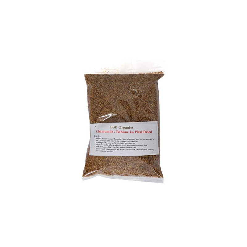 BSD Organics Chamomile/Babune ka Phal Dried for Tea, drinks, Hair
