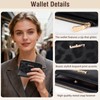 Lapensa Small wallet for Women RFID Blocking Bifold Zipper Pocket
