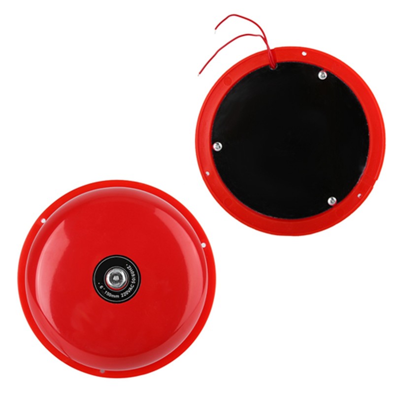 6 Inches Carbon Steel Internal Strike Type Electric Bell 95db