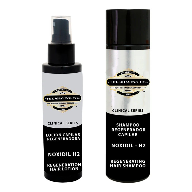 The Shaving Kit Completo Noxidil Piezas Crecimiento Barba Cabello