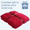 Knit Cotton Throw Blanket Cable Throw 50 x 70 Inch