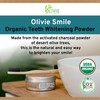 OLIVIE LES BIENFAITS DE L'OLIVIER Organic Activated Charcoal Powder for