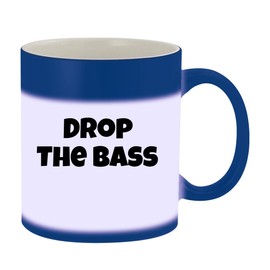 Knick Knack Gifts Drop The Bass - 11oz Magic Color Changing Mug, Blue