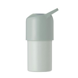 Atlas ABIB-LIG Plastic Bottle Holder, Water Bottle, Cold Insulation, 23.6 fl oz (600 ml), 23.7 fl oz (700 ml), Vacuum Insulated, Silver, Large Capacity, Handle Included, Bottle-In Bottle, Ice Green