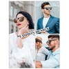 Frienda 3 Pares Gafas de Sol Polarizadas con Clip Grandes