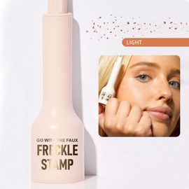 Sello De Pecas Falsas, Pecas De Pecas, Herramienta De Maquillaje Portátil, Bolígrafo de Maquillaje para Pecas Realistas Naturales, Impermeable y Duradera, Mágico Pecas (1# LIGHT, Freckle Pen)