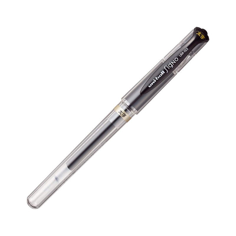 三菱鉛筆 ゲルインクボールペン ユニボール シグノ Signo 太字 UM-153 1.0mm 黒 /