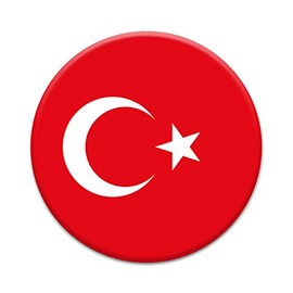 2X Sticker Set - Turkish Flag - for Phone Grip Stent Cell Phones Tablets (Stickers Only)