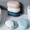 2 PCS Soap Dish with Lid,Travel Soap Case Soap Dish