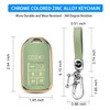 QBUC for Honda Odyssey 7 Button Key Fob Cover Case