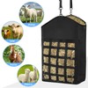 SEARART Hay Bag for Horses Goat: 3pcs Large Capacity Oxford