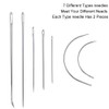 Leather Craft Needles and Waxed Threads Set, Qtopun 20Pcs Leather