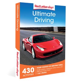 Red Letter Days Ultimate Driving Gift Voucher – 430 thrilling UK driving gifts