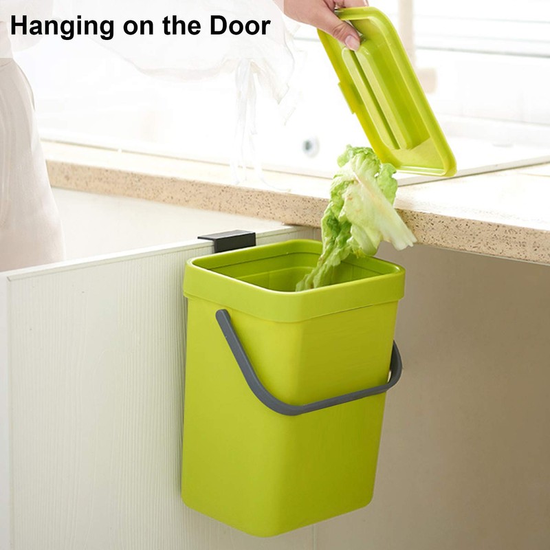 LALASTAR Food Waste Basket Bin for Kitchen, Small Countertop Compost