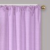 ECLIPSE Kendall Solid Blackout Window Curtains for Bedroom (Single Panel),
