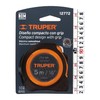 Truper FCG-5M, Flexómetro compacto contra impactos 5 m cinta 19