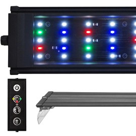BeamsWork DA FSPEC Gen2 LED Aquarium Light Full Spectrum Dimmer Auto On Off Fixed Timer Multi Color Freshwater 20 24 30 36 48 72 (48 in (120 cm))