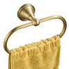 Flybath Oval Towel Ring Antique Brass Hanger Hand Towel Holder
