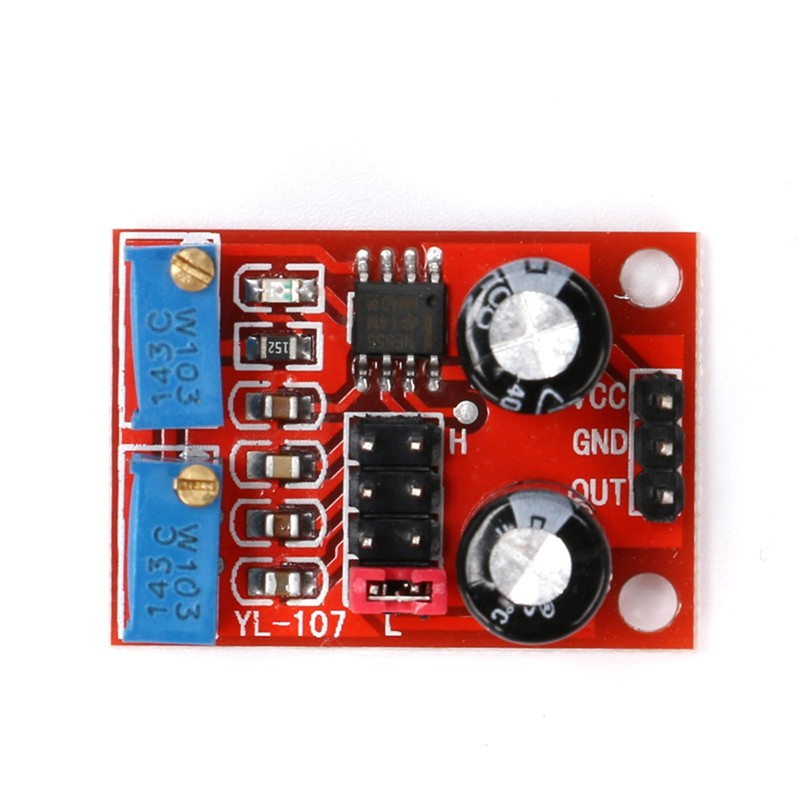 JESSINIE 6 Pack NE555 Pulse Generator Frequency Duty Cycle Adjustable