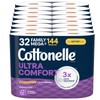 Cottonelle Ultra Comfort Toilet Paper 32 Family Mega Rolls 296