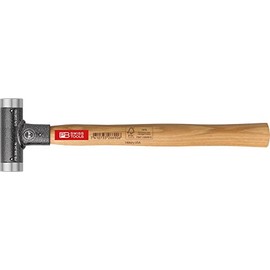 PB Swiss Tools PB-306-24AL Aluminum and Hickory Recoilless Soft-faced Deadblow Mallet - Swiss Made