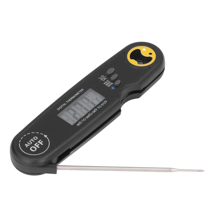 Food Thermometer Folding Waterproof Electrical Meat Thermometer Probe Quick Temperature