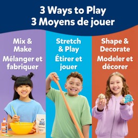 Elmer's Elmer’s Stretch 'N Create Dough Kit, 3 Ways to Play, Keepsakes Kit, 9 Count