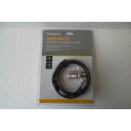 Targus Notebook Monitor PC Security Defcon CL Combo 6.5 ft Cable Lock PA410U NEW