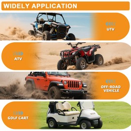 ATV UTV Trash Bag Mesh – Waterproof & Wearproof Storage Sack for Polaris RZR, ATV/UTV Accessories, Off-Road Garbage Bag with American Flag Design