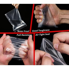 Directline Supplies - 1000 Clear Plastic Grip Seal Bags GL1-2.25"x2.25" - Resealable Ziplock Storage Bags for Food, Jewelry, DIY and Stationery Items