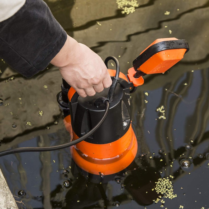 Sump Pump, Prostormer 1HP 3700GPH Submersible Clean/Dirty Water Pump with