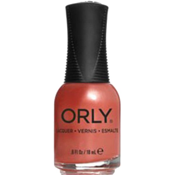 Orly Nail Lacquer, Peachy Parrot, 0.6 Fluid Ounce