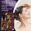 Instant Black Hair Shampoo Hair Colour Shampoo for Grey Hair,