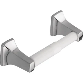 Moen P5050 Soporte de papel de baño, contemporáneo, blanco (White Roller)