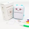 RuiJOTWAT Portable Bluetooth Wireless Photo Printer, Thermal Label Printer With