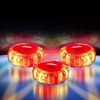 STP Emergency Auto LED Road Flare Discs, 8 Flash Modes/2
