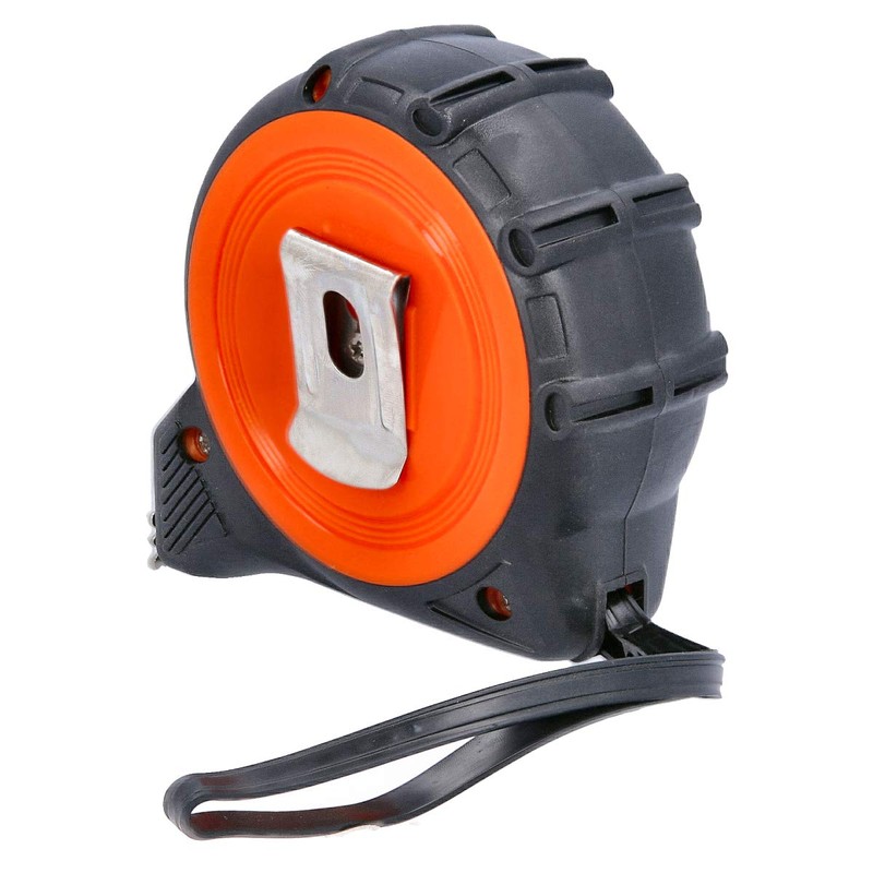 WellCut Retractable Tape Measure, with Metric & Imperial Dimensions, Rubberised