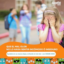 DIADIE KIDS Desodorante natural para Niños, Rollon y Atomizador 2 Pack