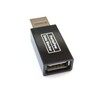 PortaPow USB Data Blocker - Protect Against Juice Jacking (Black,