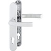 HOPPE Liege 3760970 Door Handle Set on Narrow Plate Door
