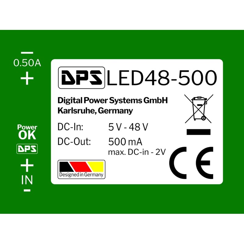 DPS - DC DC Converter DIN Rail Ultra Thin 8.8