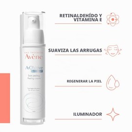 Avène A-Oxitive, Crema de Noche Efecto Peeling, Vitamina C