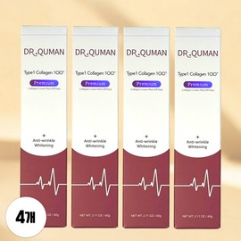 Dr. Qman Collagen Cream Pack Season 2 Collagen Pack 60g 4 packs / 닥터큐먼 콜라겐 크림팩 시즌2 콜라겐팩 60g 4개