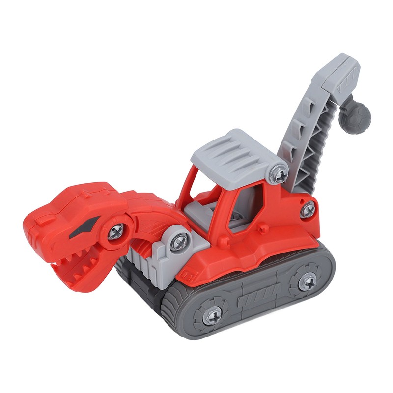 Kids DIY Vehicle Assemble Toy Imagination Development Dinosaur Transformation Car