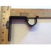 Black Bracket for 1 inch Iron Drapery Rod - Hardware