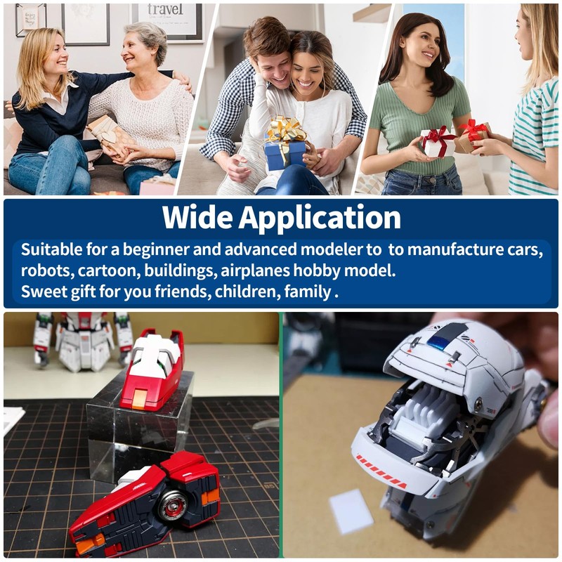 Waltool 25Pcs Hobby Modeling Kit Tools Building Modeler Basic Tool