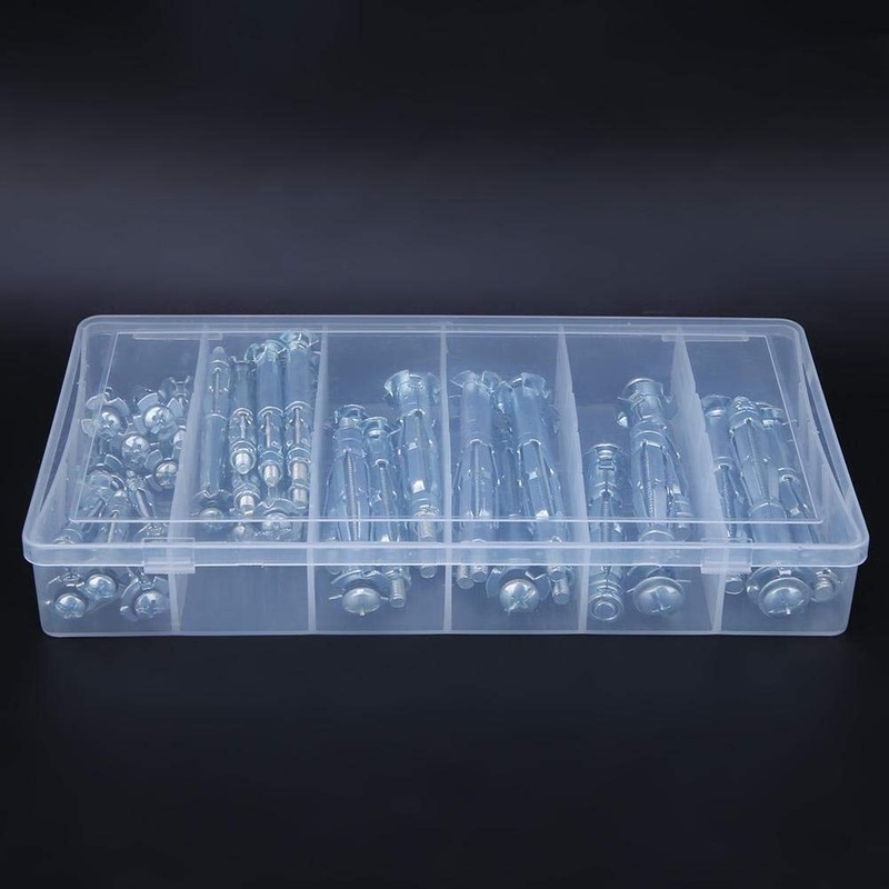 42PCS M4~M6 Tornillo de Expansión Tornillo Kit de Combinación de