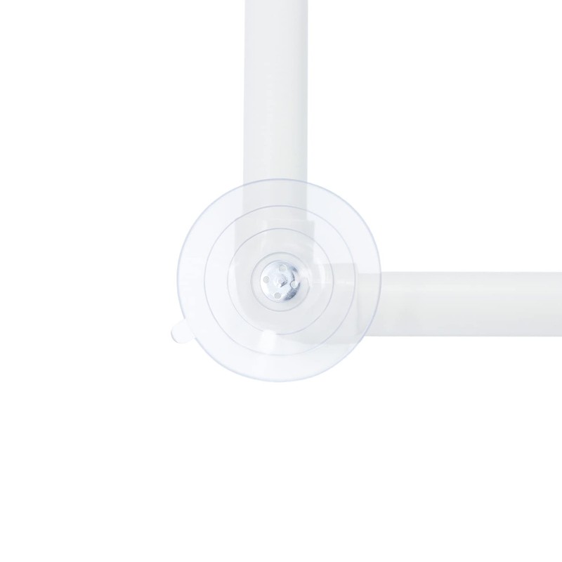 Bird Portable Suction Cup Shower Perch Parrot Window Wall Standing